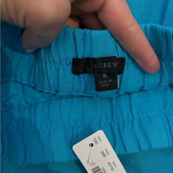 NWT J. Crew Linen Pencil Skirt - Picture 3 of 4